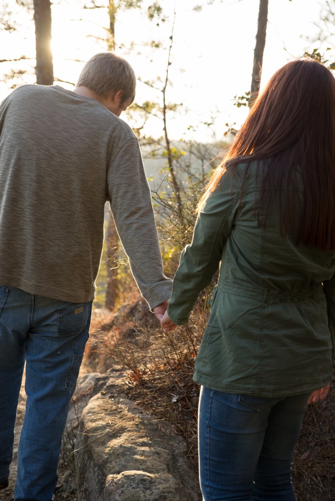 Red River Gorge photos, Kentucky engagement photos, hiking, Kentucky bride, Georgetown KY wedding photographer